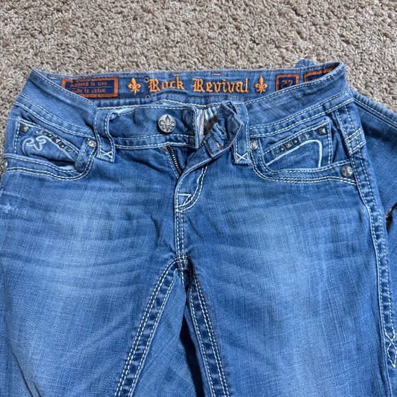 Rock rival jeans size 27 - Picture 3 of 8